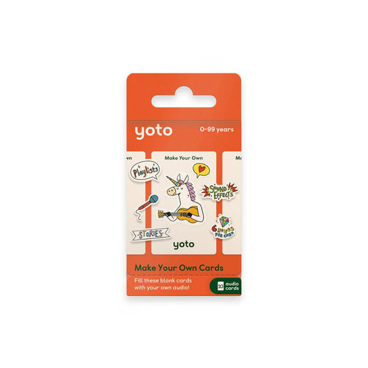 Yoto Record Your Own 5 Card Pack