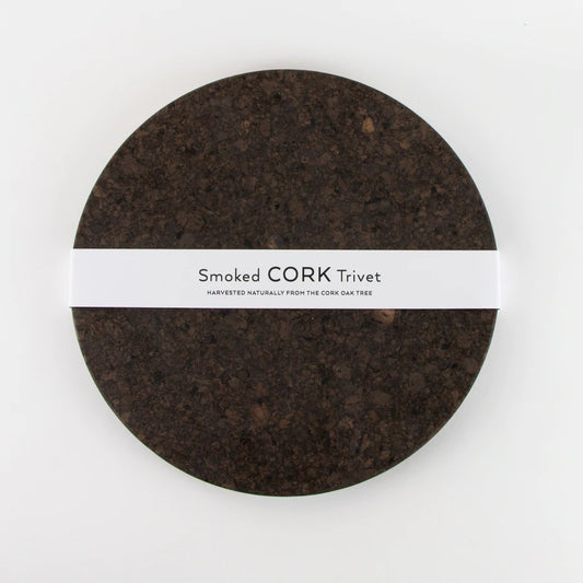 Smoked Cork Trivet