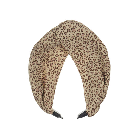 Leopard Wide Alice Band