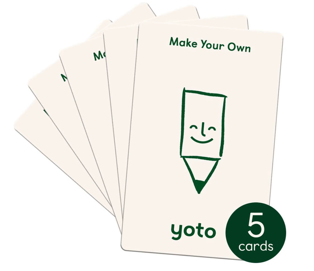 Yoto Record Your Own Card Pack