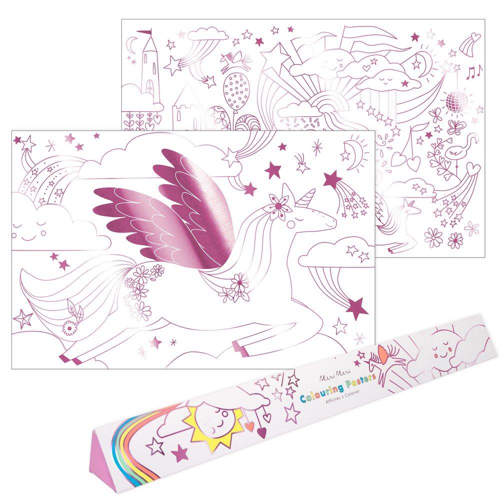 Unicorn Colouring Posters