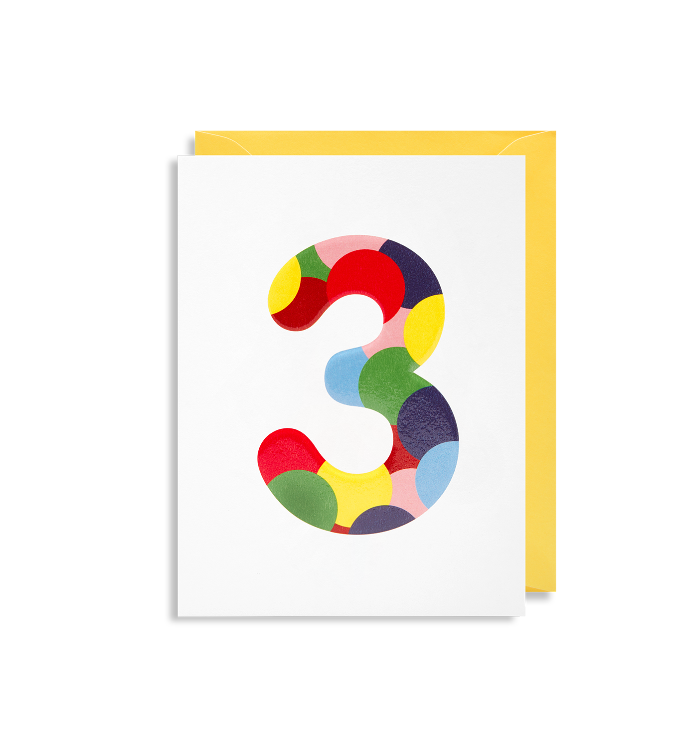Age 3 Number Greeting Card