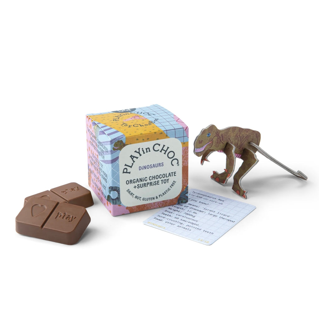 Play In Choc Organic Chocolate And Surprise