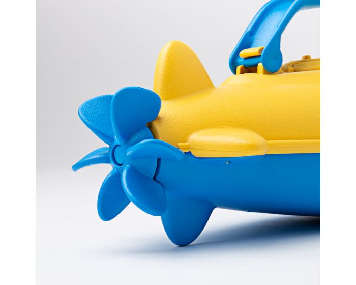 Green Toys Blue Handle Yellow Submarine