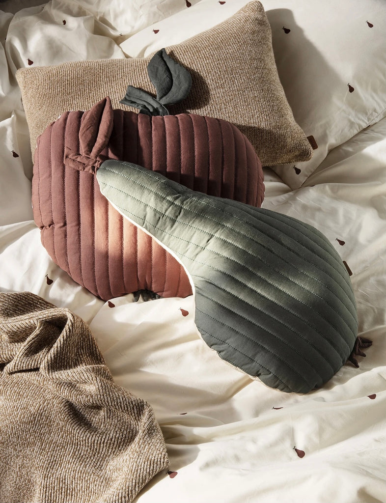 Ferm Living Quilted Apple Cushion