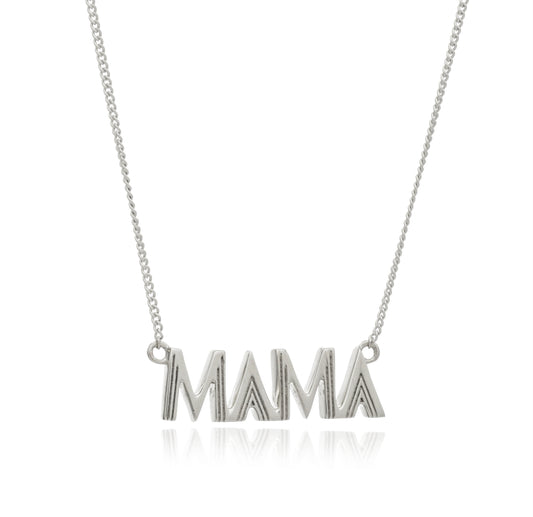Mama Necklace   -  Silver