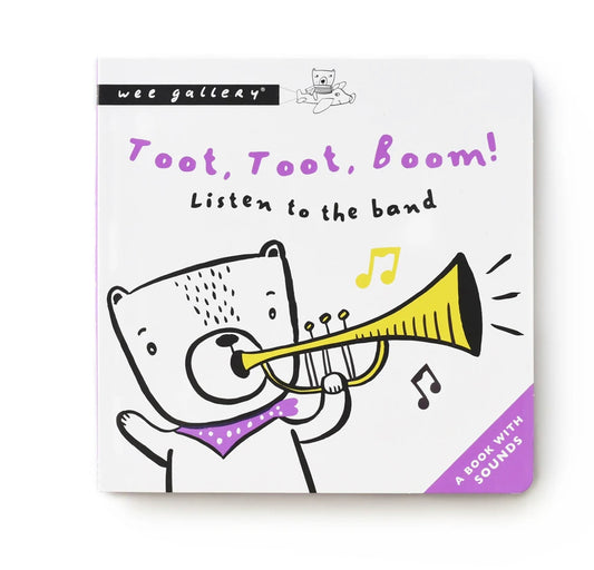 Wee Gallery Toot Toot Boom! Sound Book