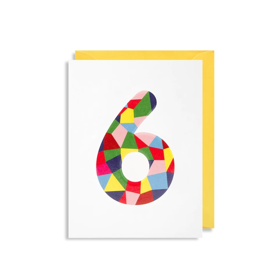 Magical 6 Greeting Card