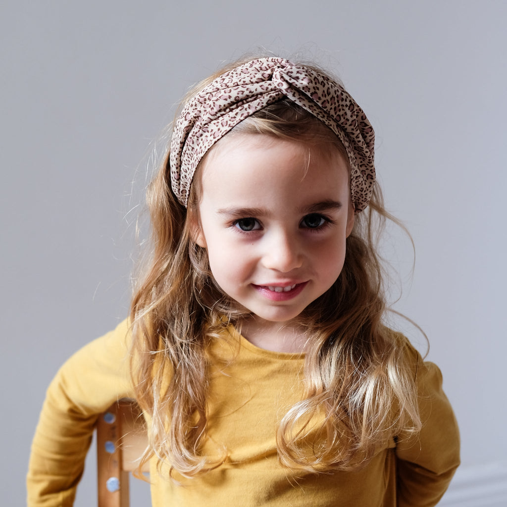 Mimi & Lula Leopard Wide Alice Band