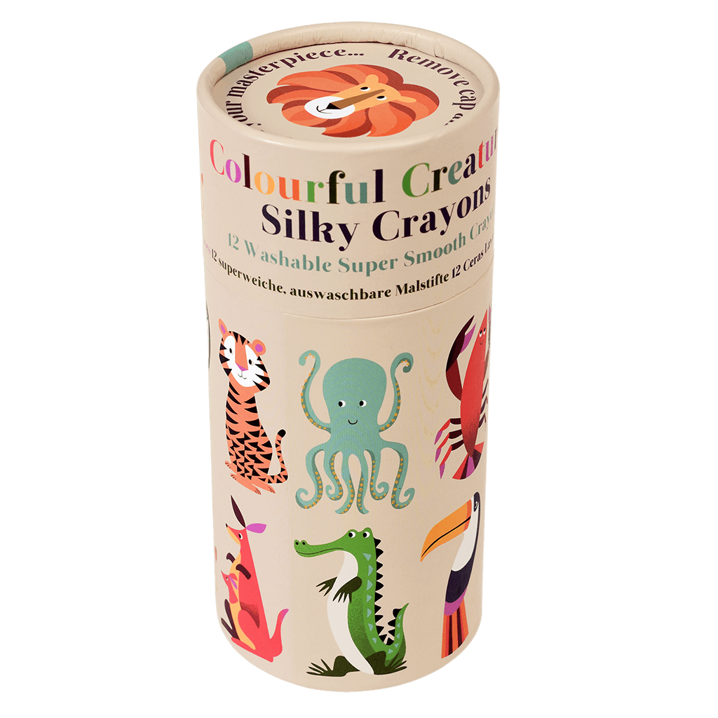 Colourful Creatures Silky Crayons