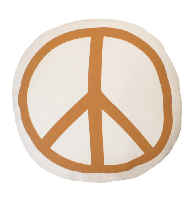Peace Round Cushion