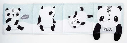 Wee Gallery Roly Poly Panda Soft Cloth Baby Book