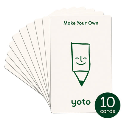 Yoto Record Your Own Card Pack
