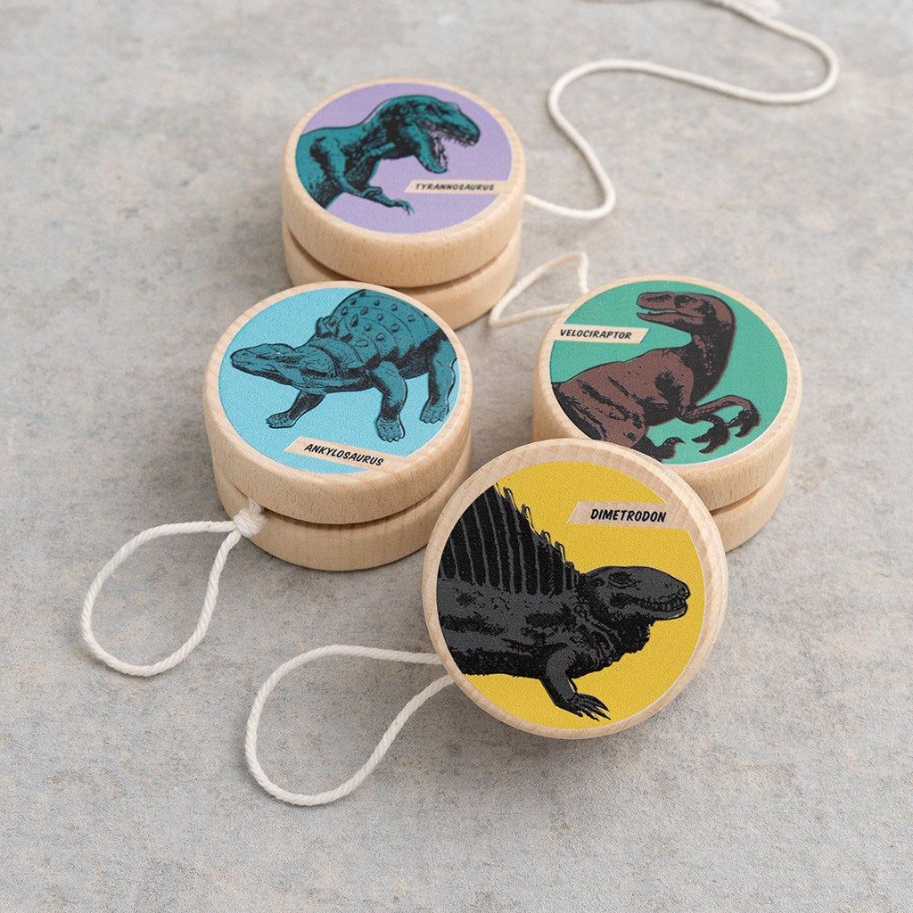 Prehistoric Land Dino Wooden Yoyo