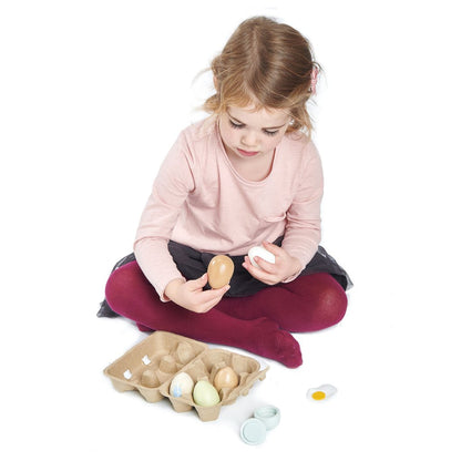 Tender Leaf Toy Wooden Eggs