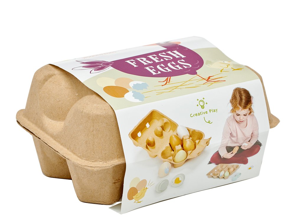 Tender Leaf Toy Wooden Eggs