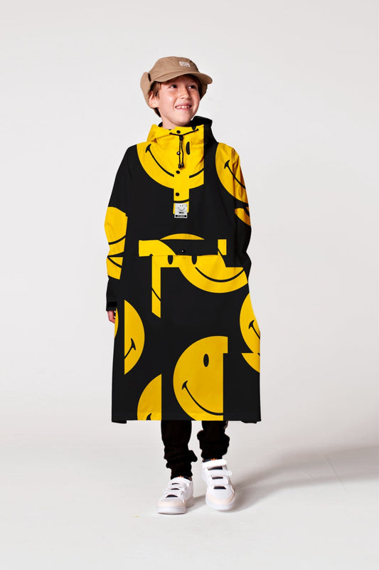 Rain Kiss Kids Rain Poncho - All Smiles X Smiley