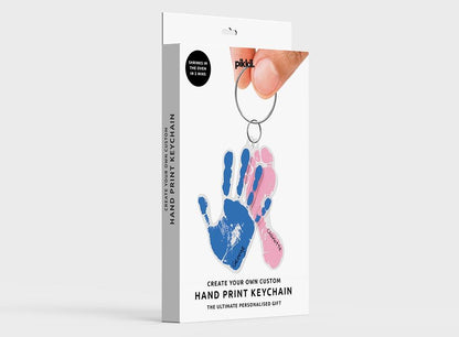 Hand Print Keyring