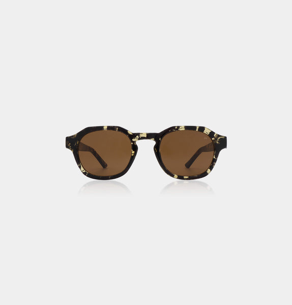 Zan Sunglasses - Black/Yellow Transparent