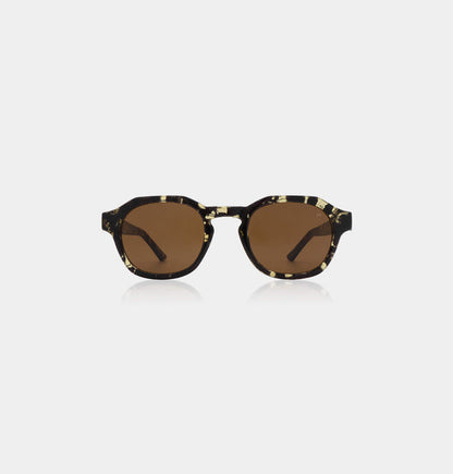 Zan Sunglasses - Black/Yellow Transparent