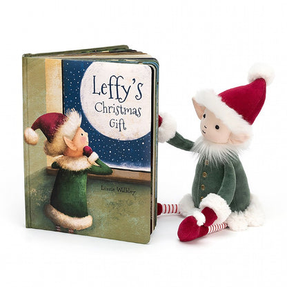 Leffy’s Christmas Gift Book Jellycat