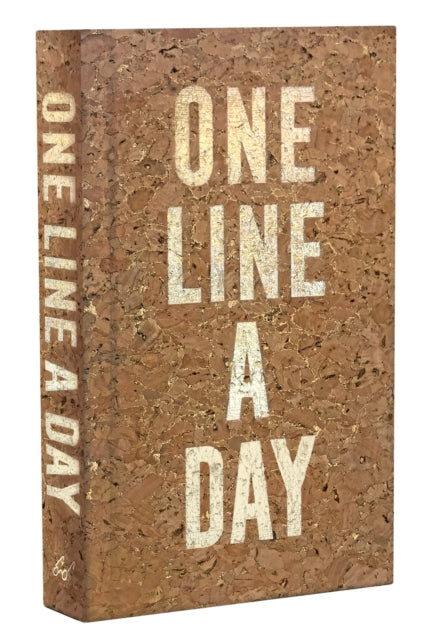 One Line A Day - Cork Cover