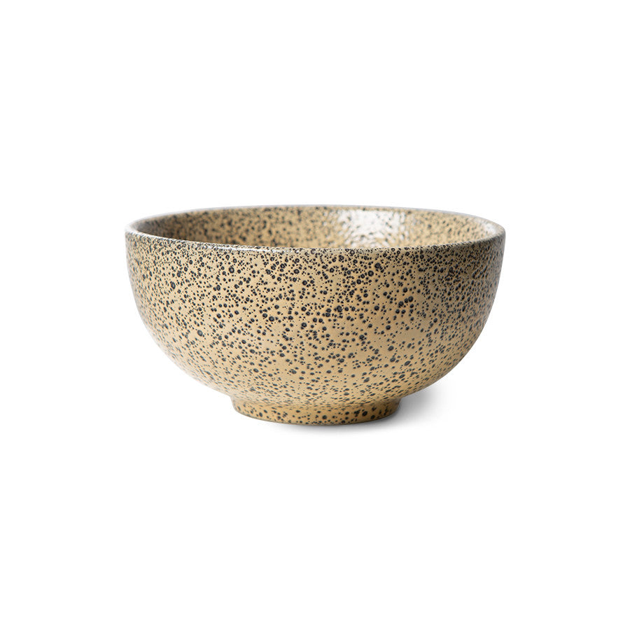 HKliving Gradient Ceramics: Peach Bowls (Set Of 4)