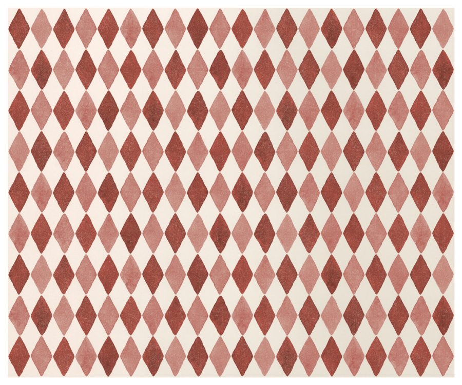 Maileg Harlequin Red Roll Wrapping Paper