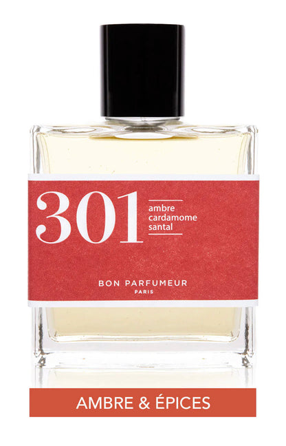 301: Sandalwood, Amber, Cardamom 100ml