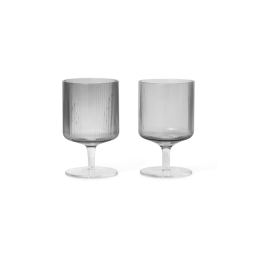 Ferm Living - Host White Wine Glasses - Set of 2 - Clear