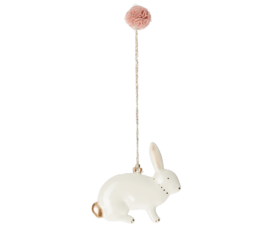 Metal Bunny Ornament