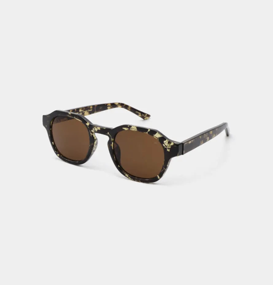 Zan Sunglasses - Black/Yellow Transparent