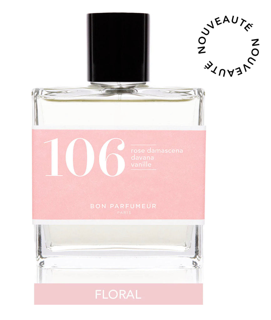 Bon Parfumeur 106 : Rose Damasena, Davana, Vanille 30ml