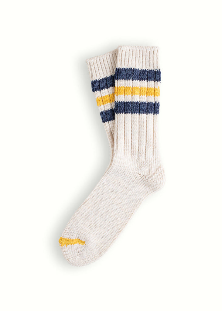 Thunders Love Outsiders Collection Raw White Socks