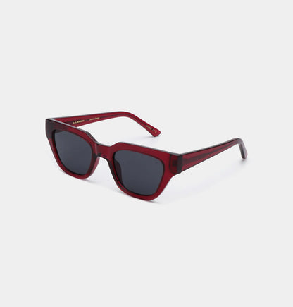 Kaws Sunglasses - Burgundy Transparent