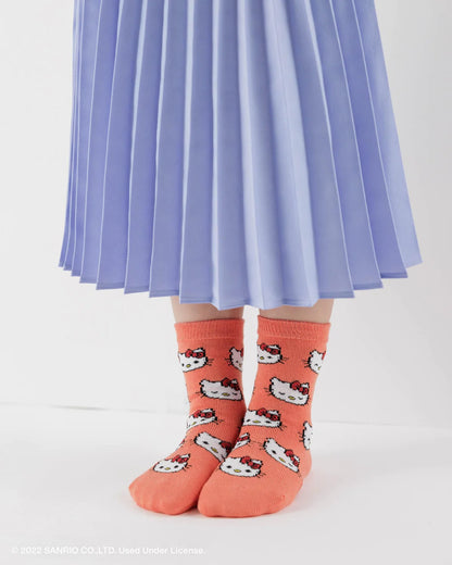Baggu Kid’s Crew Socks Set Of 3 Sanrio Friends