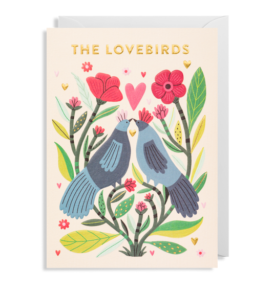 Valentines Card / Lovebirds