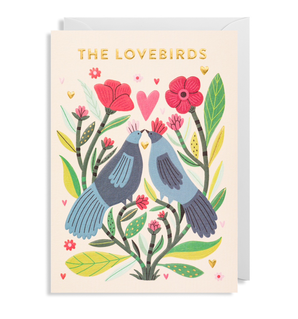 Valentines Card / Lovebirds