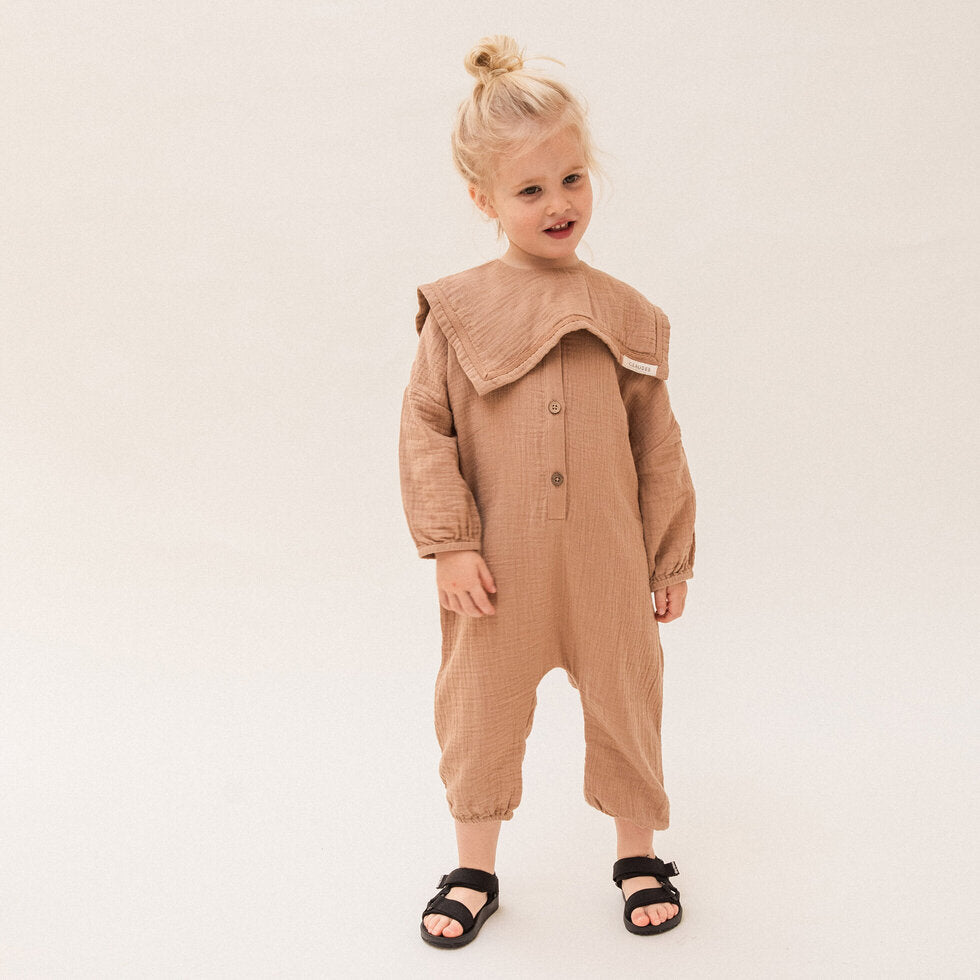 CClaude & Co Overall Bib Fawn