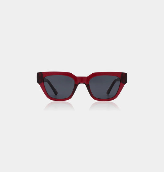 Kaws Sunglasses - Burgundy Transparent