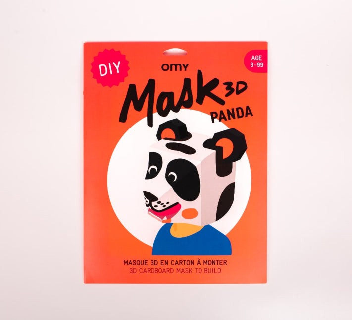 Omy Build Your Own Cardboard 3D Panda Mask